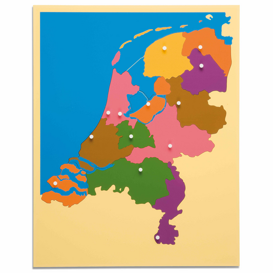Puzzle Map: Netherlands - Nienhuis AMI