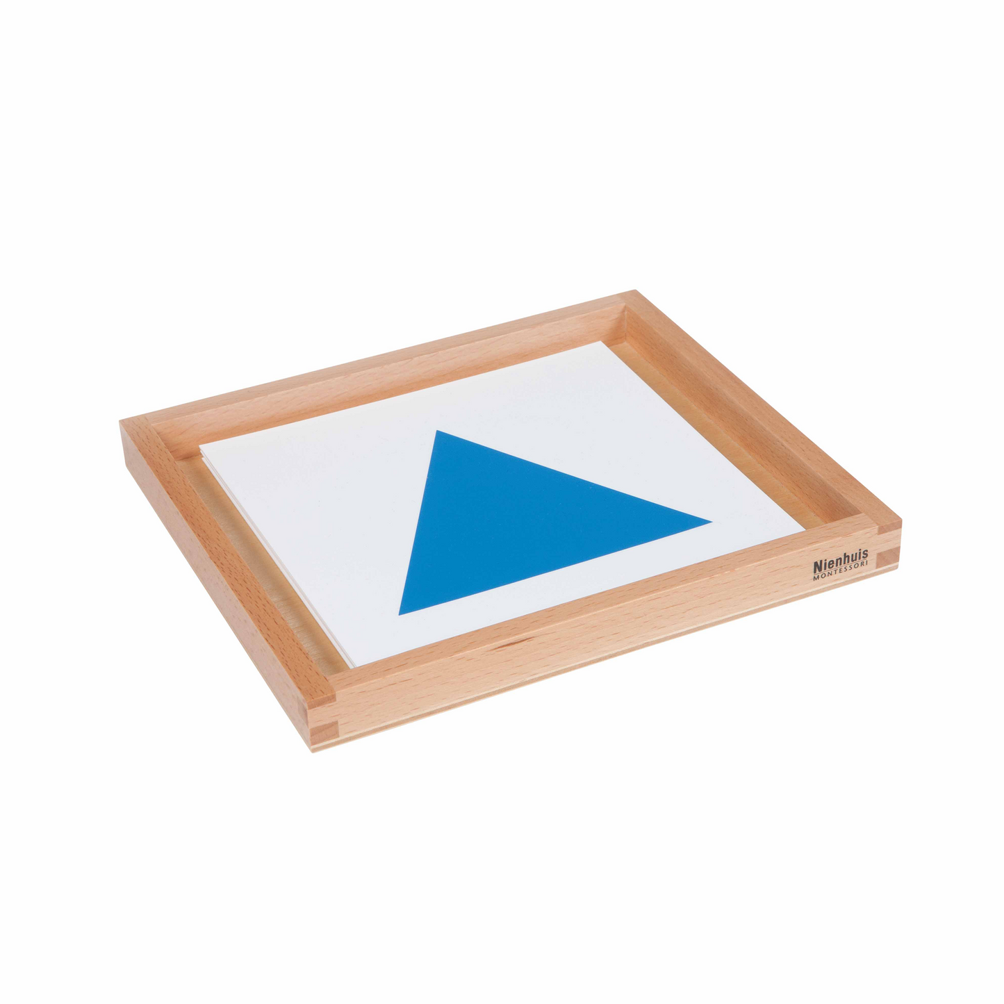 Cards of geometric shapes and tray - Nienhuis AMI