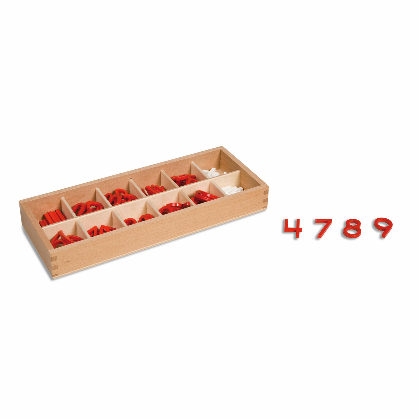 Numbers and symbols: US version - Nienhuis AMI