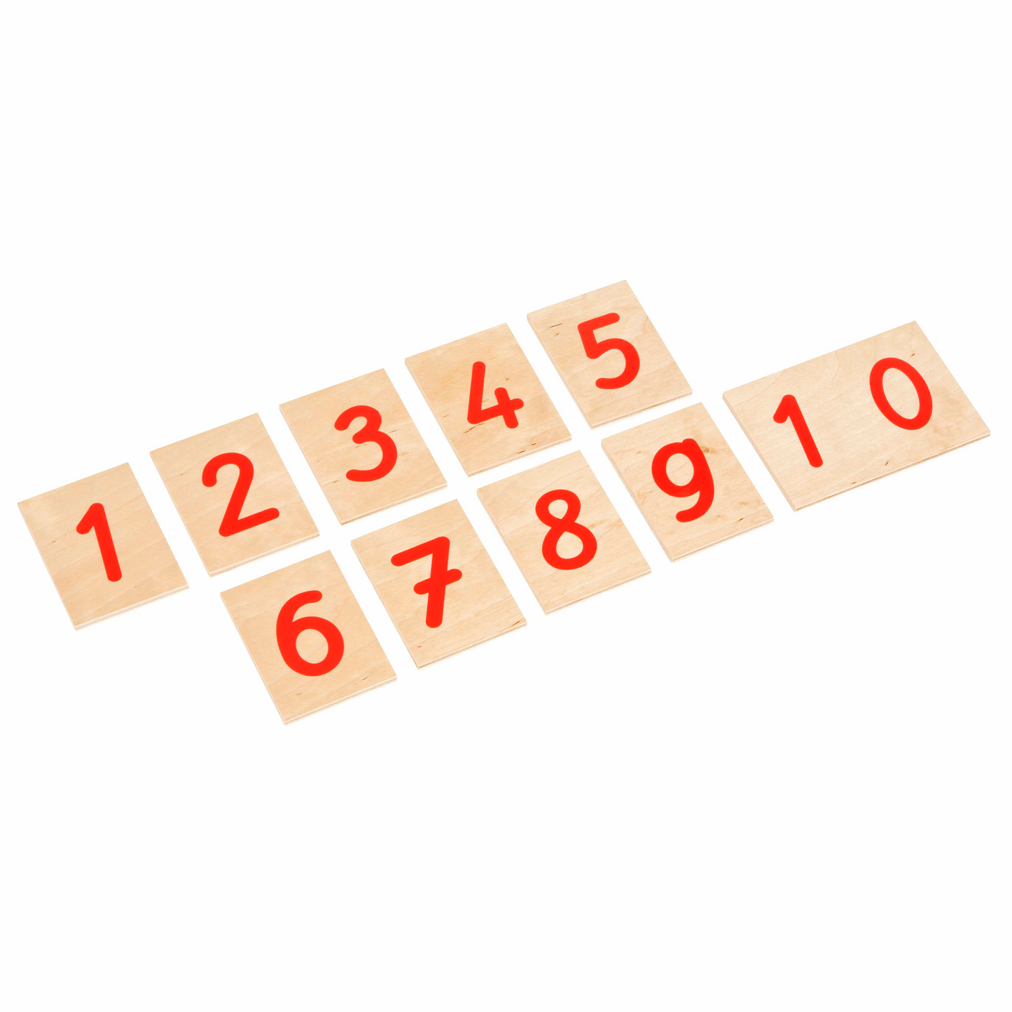 Printed numbers (symbols): International version - Nienhuis AMI