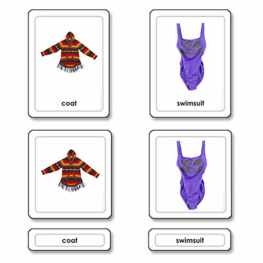 Clothing - 3-Fold Cards - Nienhuis AMI