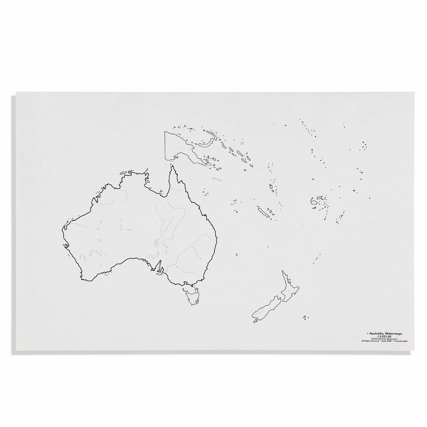 Waterways of Australia - Oceania x 50 - Nienhuis AMI