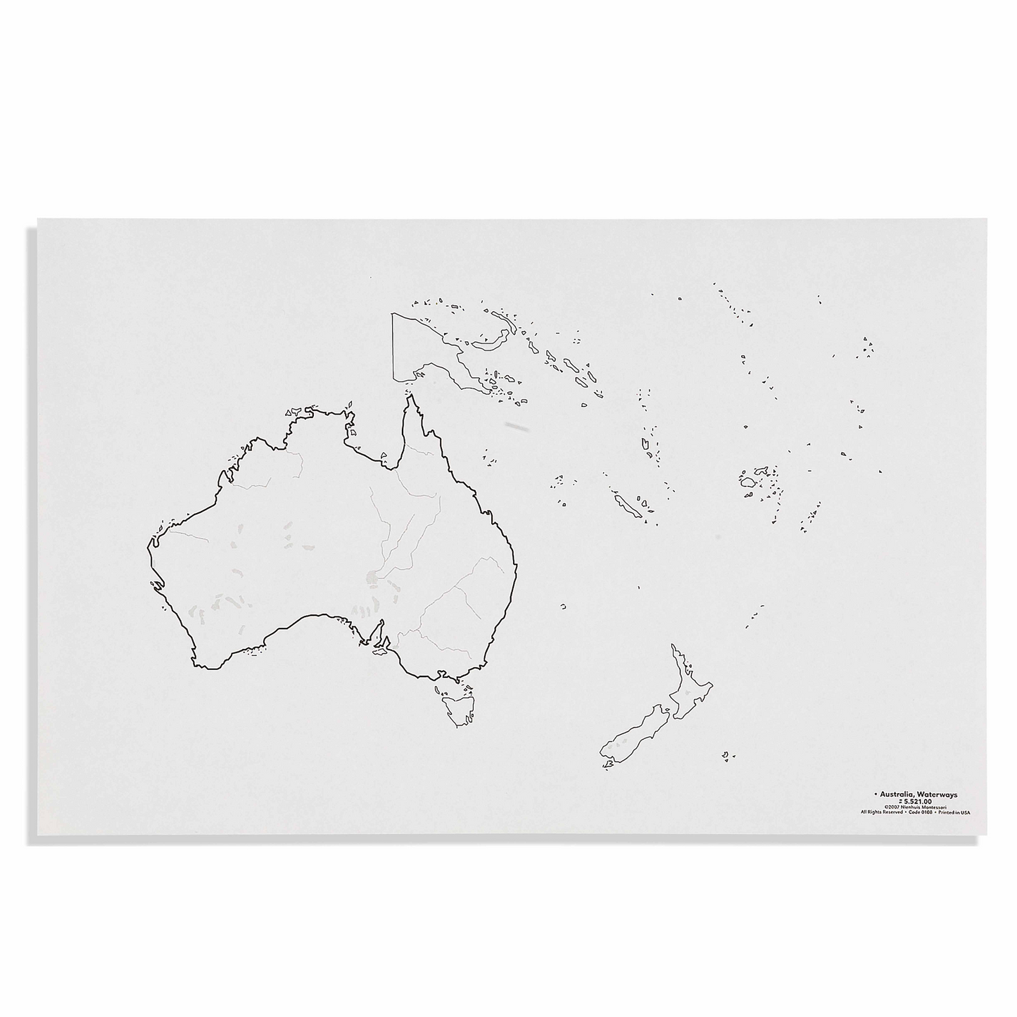 Wasserstraßen Australiens – Ozeanien x 50 – Nienhuis AMI