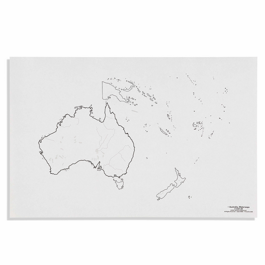 Cours d'eau de l'Australie - Océanie x 50 - Nienhuis AMI