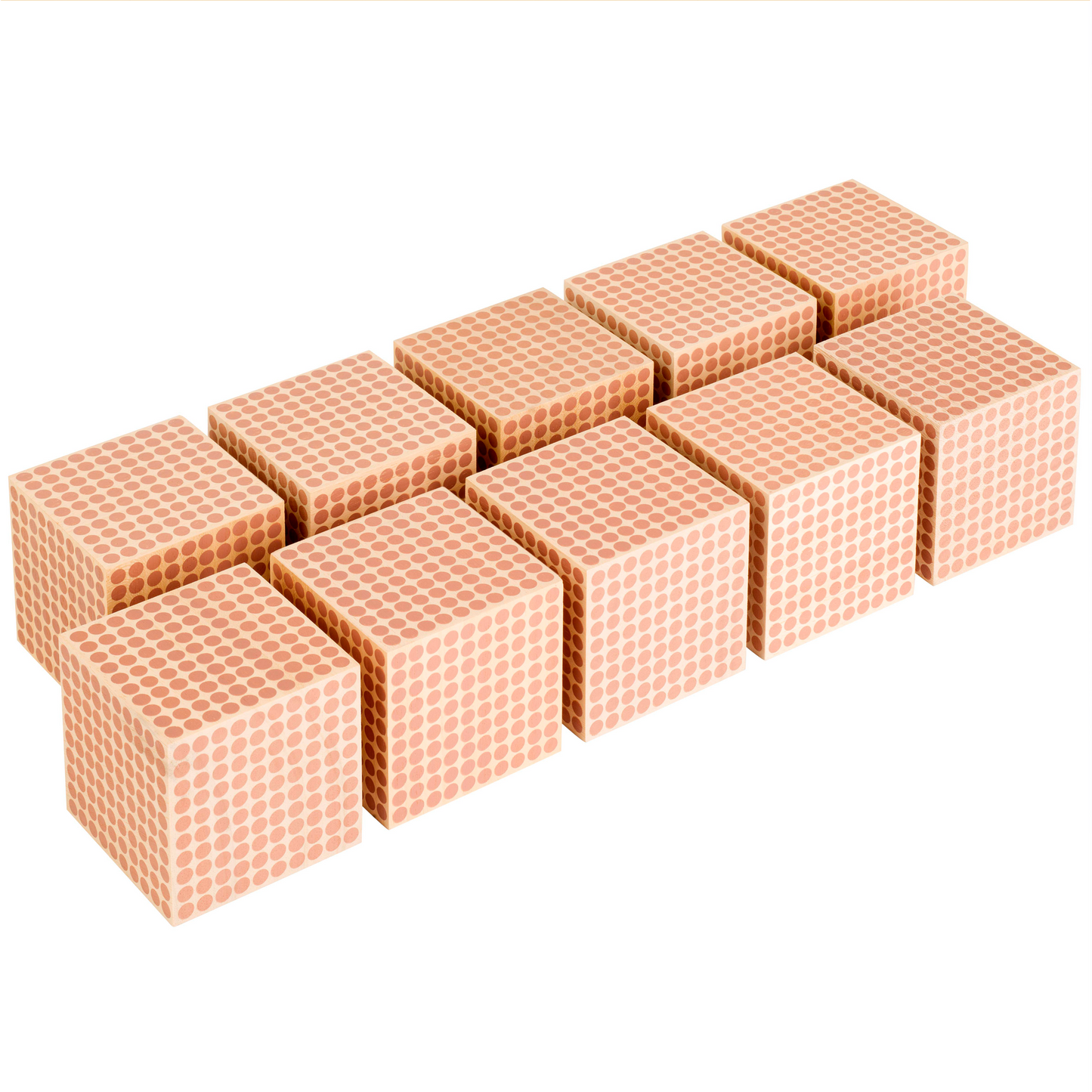 Wooden thousands cubes x10 - Nienhuis AMI
