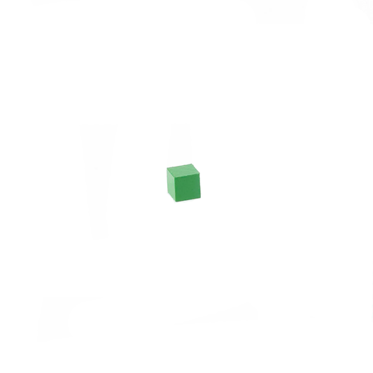 Cube vert matériel hiérarchique 0,5 x 0,5 x 0,5 -Nienhuis AMI
