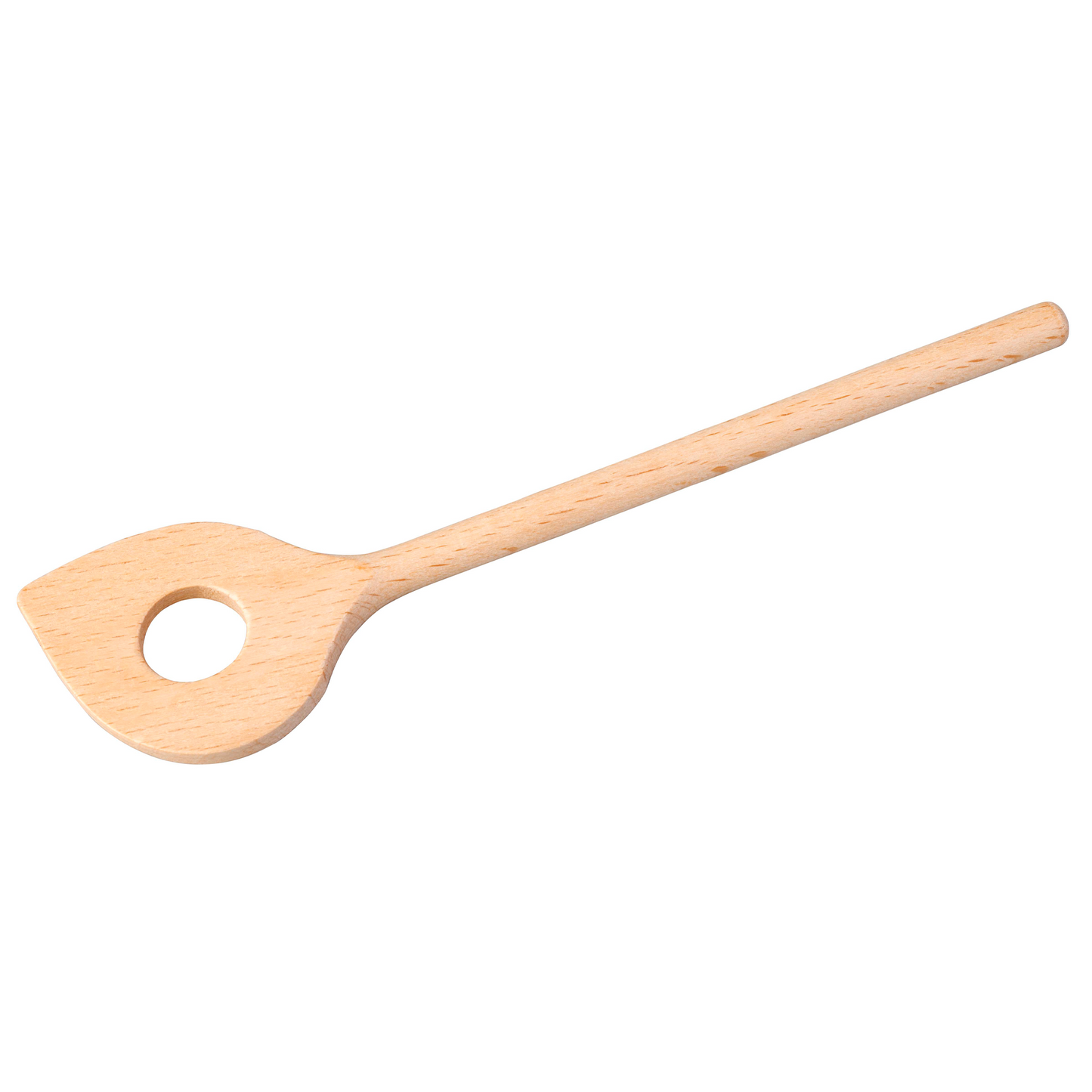 Wooden spoon with hole - Nienhuis AMI