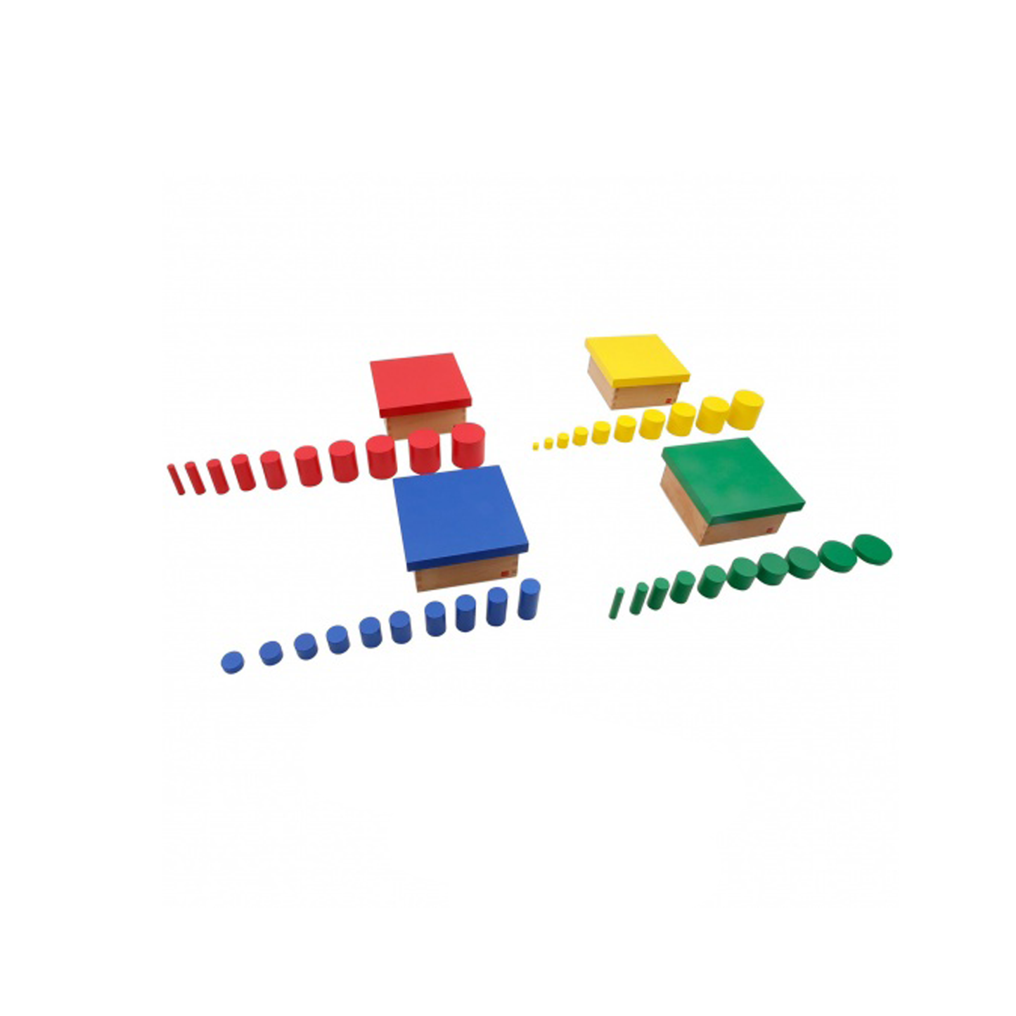 Set of colored cylinders - GAM AMI
