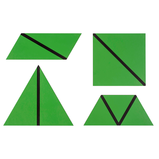 Ensemble des triangles constructeurs : verts -Nienhuis AMI
