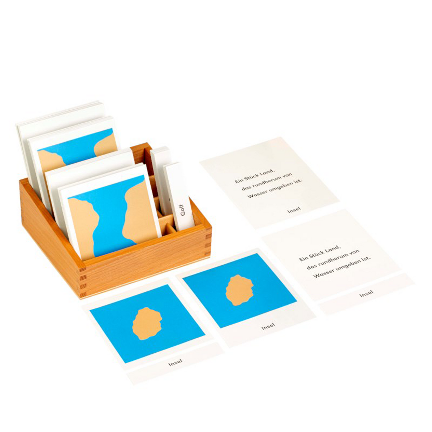 Listing sheets Land and water forms: Series 1 and 2 - Nienhuis AMI
