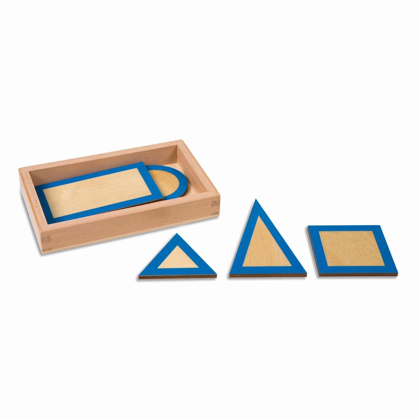 Flache geometrische Figuren mit Box - Nienhuis AMI