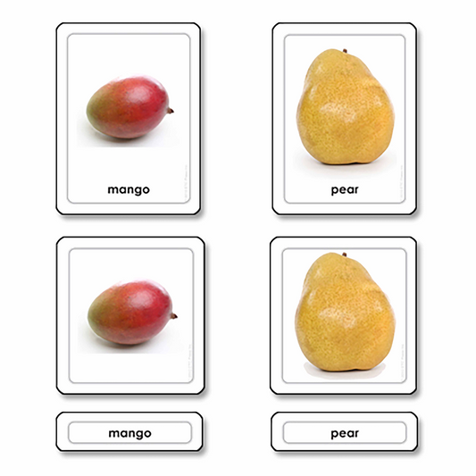 Cartes à 3 volets sur les fruits (en anglais) - Nienhuis AMI