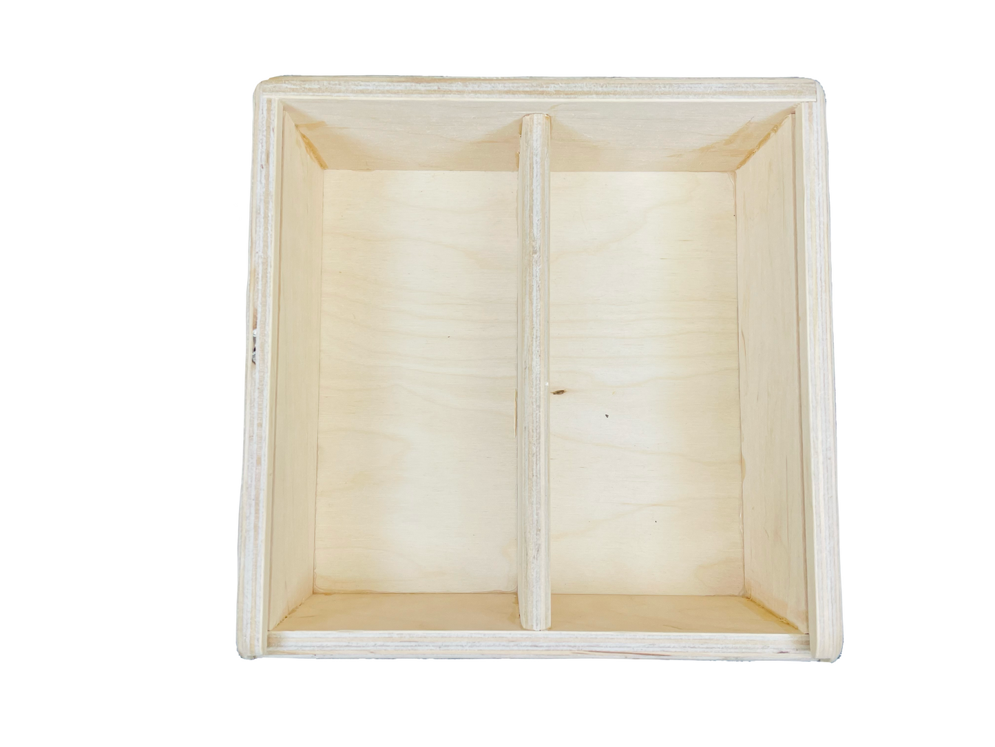 Wooden box for activities