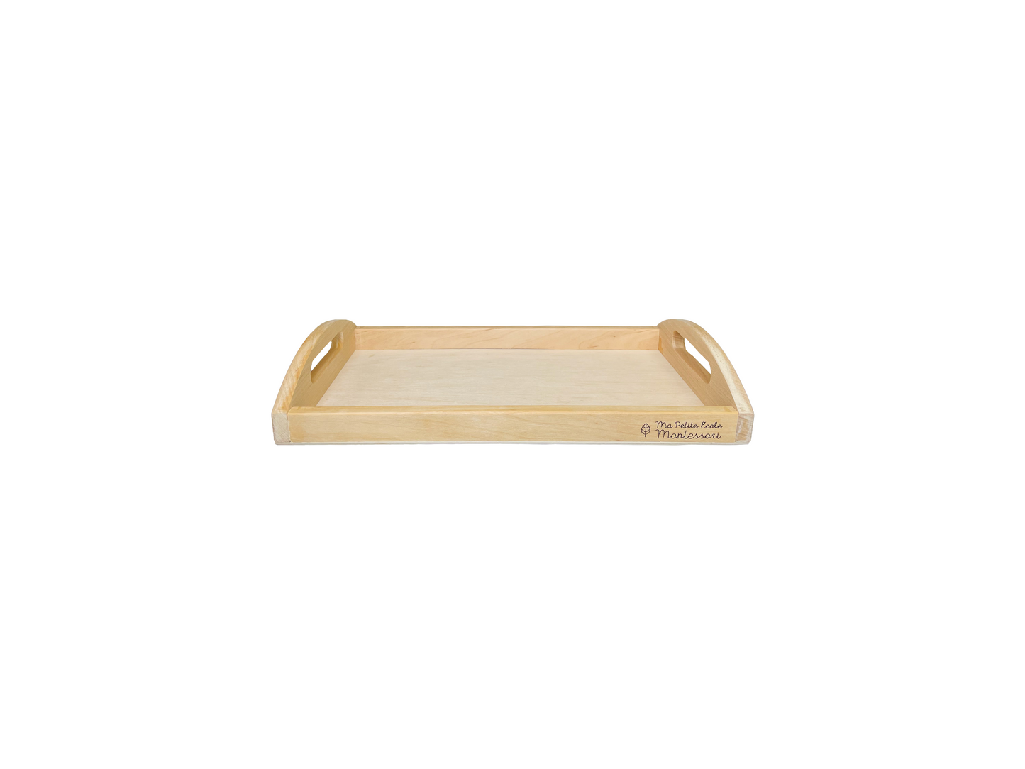 Activity tray: small wooden tray