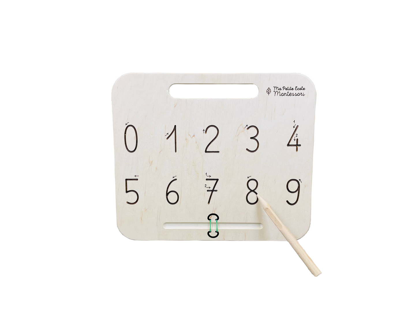 Number writing tablet