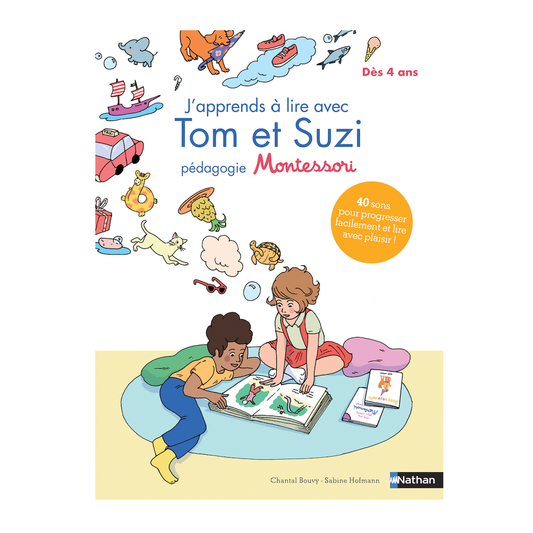 J'apprends à lire avec Tom et Suzi - méthode Montessori -Nathan