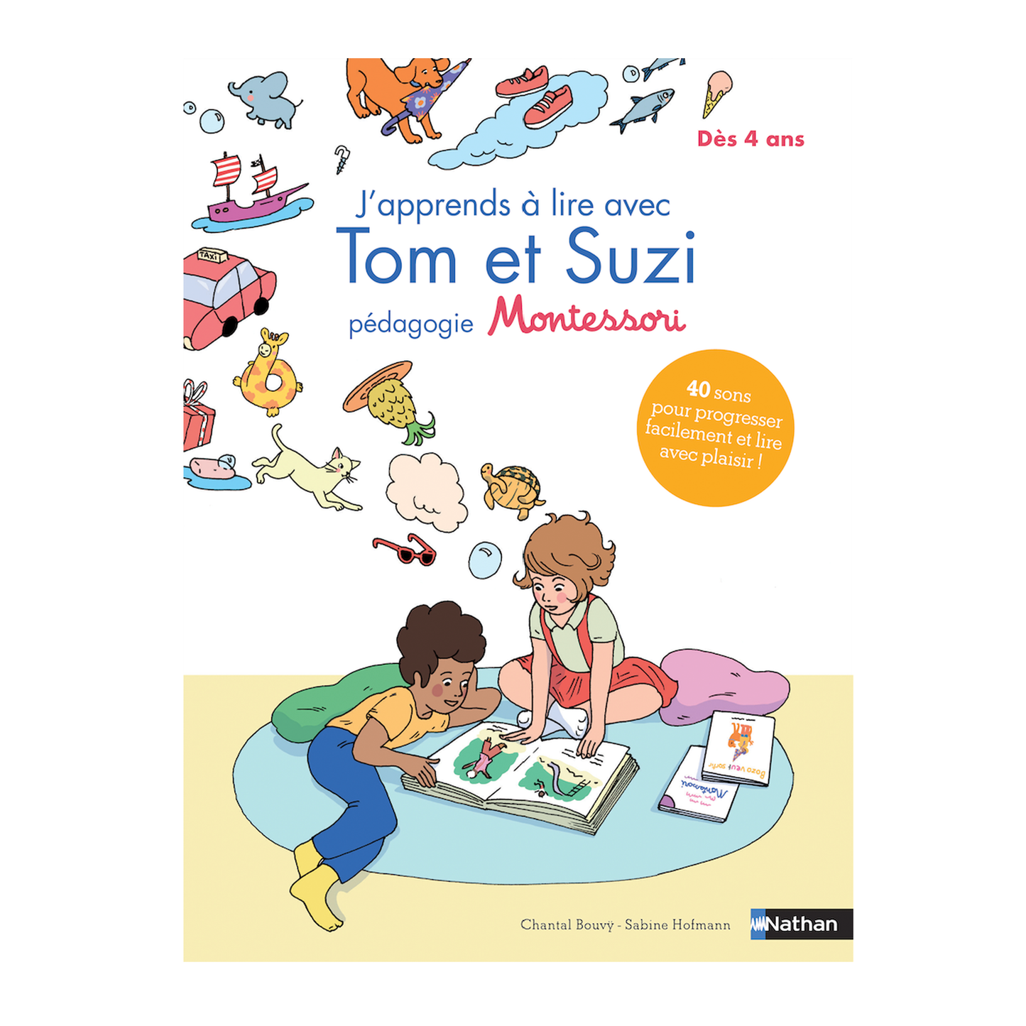 Ich lerne Lesen mit Tom und Suzi – Montessori-Methode – Nathan