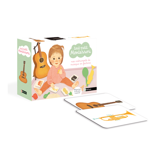 My felt musical instruments - Toddler Montessori -Nathan