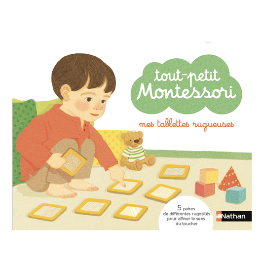 Mes tablettes rugueuses - Tout-petit Montessori -Nathan