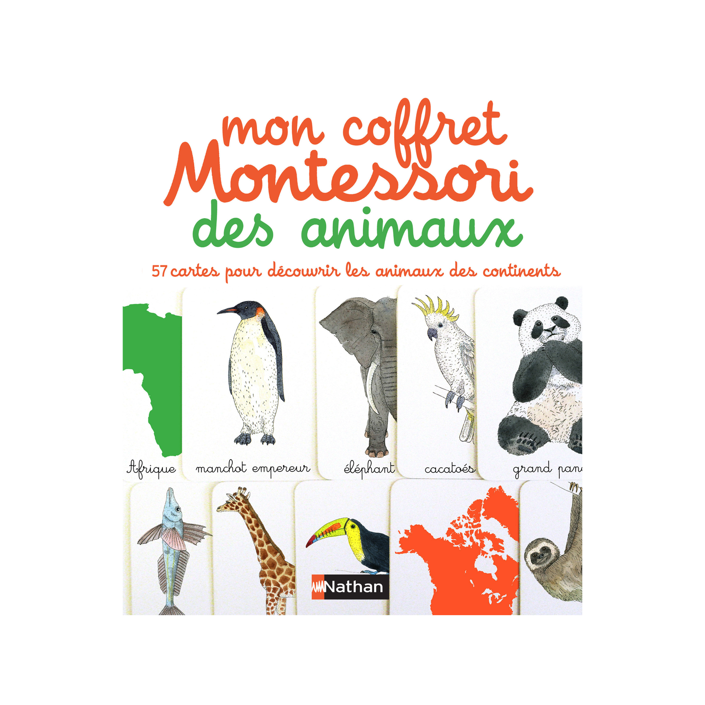 My Montessori set of animals -Nathan