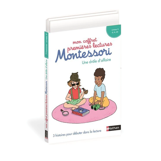 Mon coffret premières lectures Montessori - une drôle d'affaire - Niveau 4 -Nathan