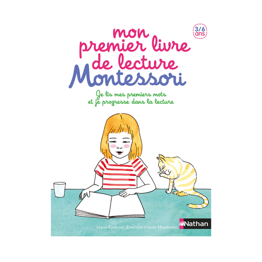 Mon premier livre de lecture Montessori -Nathan