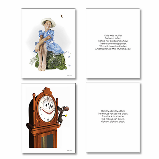 Set 1 of nursery rhymes for children (in English) - Nienhuis AMI
