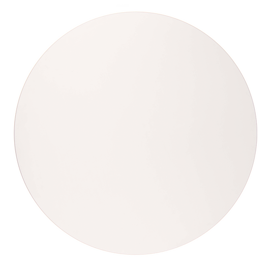 Runde Tischplatte: Farbe Weiß - Nienhuis AMI