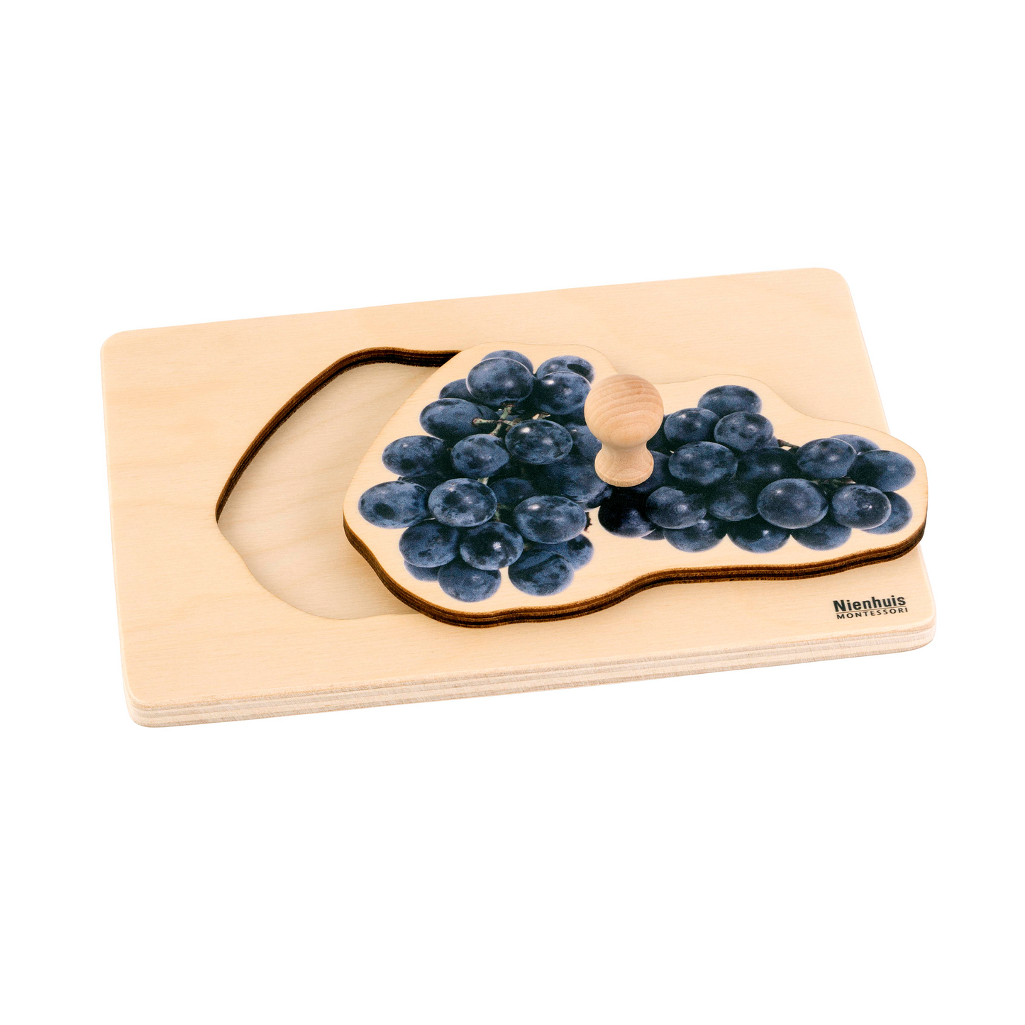 Puzzle for toddlers: grapes - Nienhuis AMI
