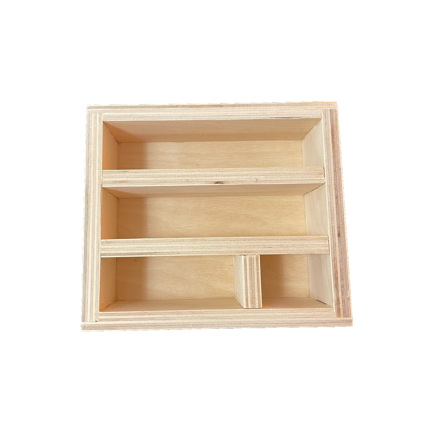 Boîte en bois - 4 compartiments