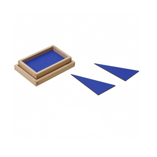 12 blaue Konstruktionsdreiecke (Box Nr. 6) – GAM AMI