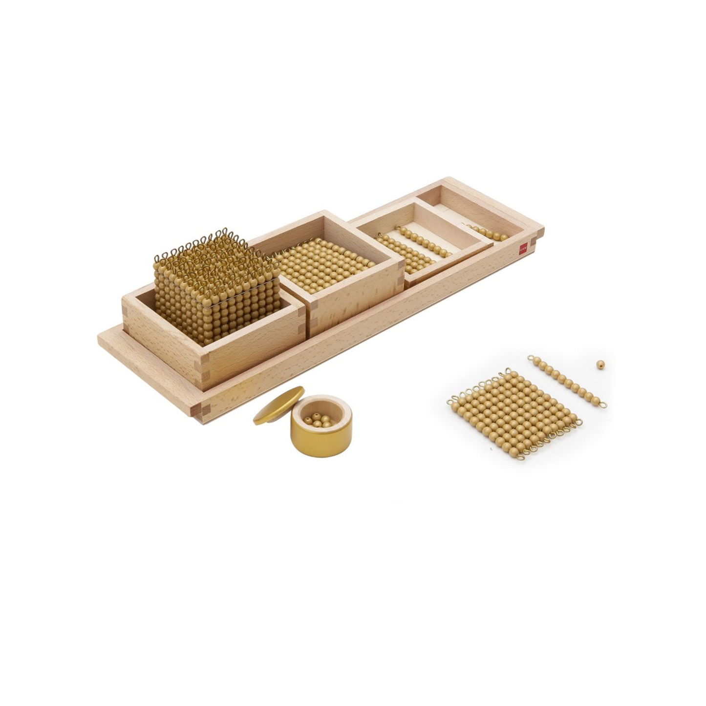 Second tray of introduction to the decimal system - GAM AMI