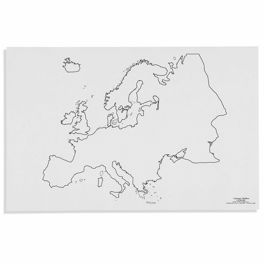 Silhouette de l'Europe x 50 - Nienhuis AMI