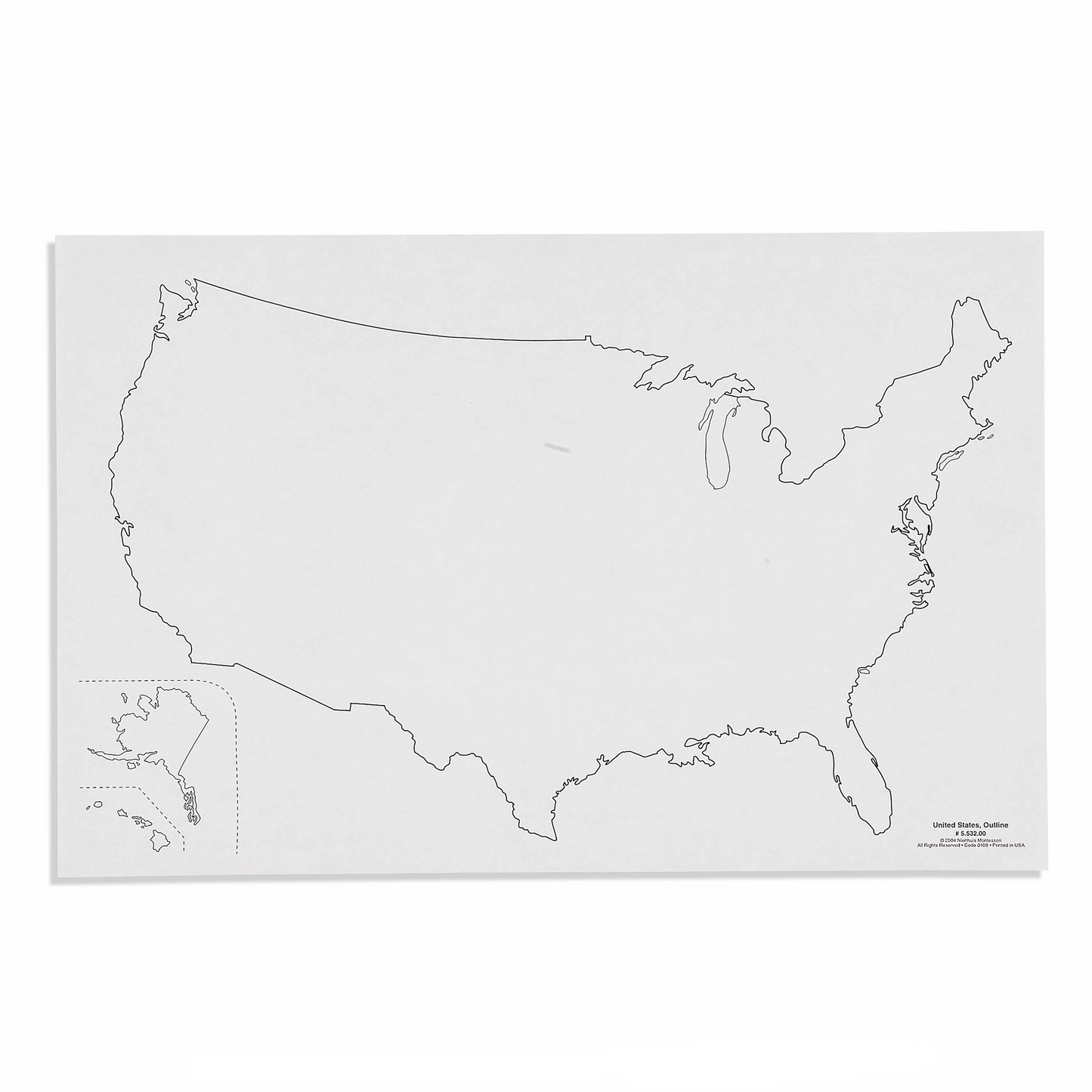 Silhouette des Etats-Unis x 50 - Nienhuis AMI