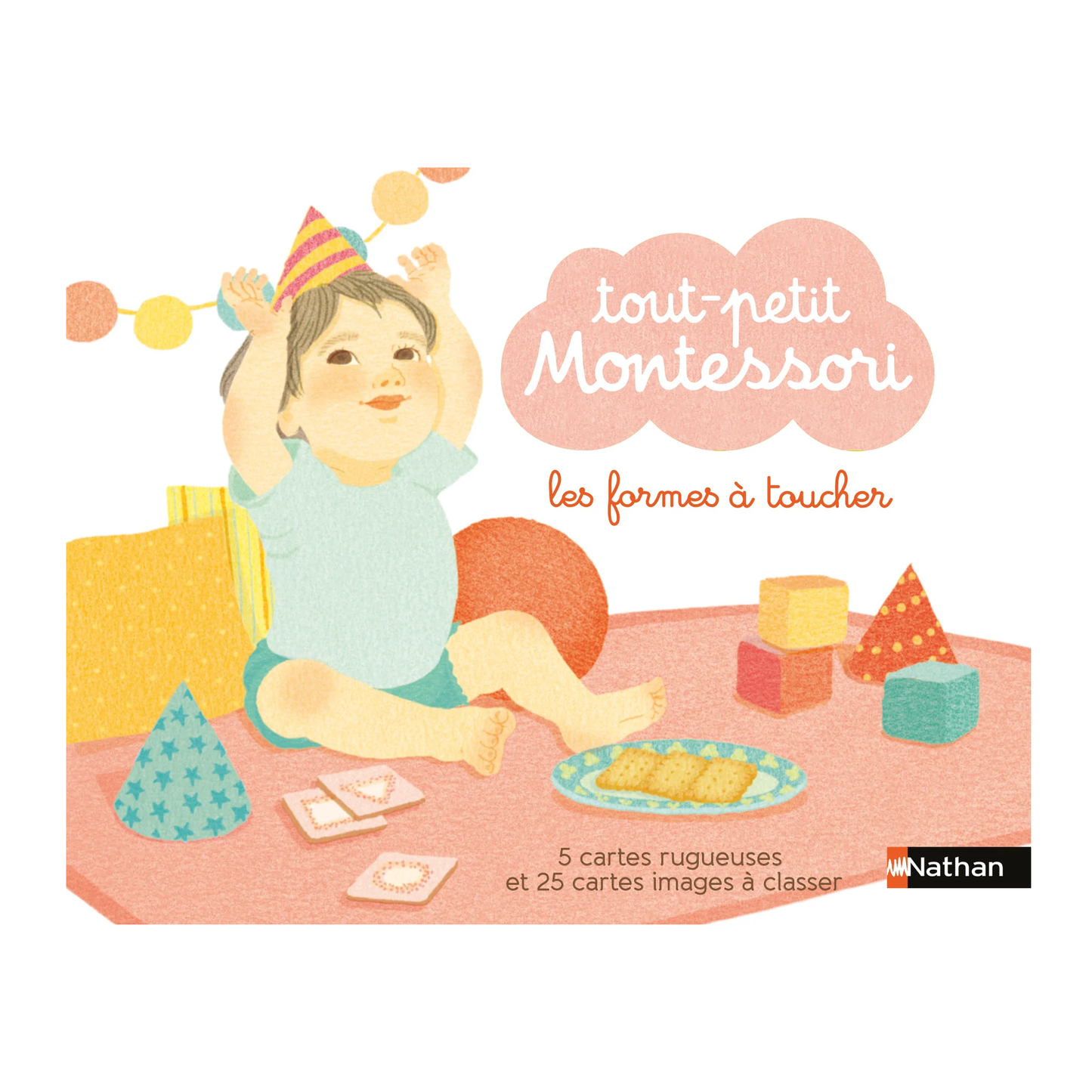 Tout-petit Montessori - Les formes à toucher -Nathan