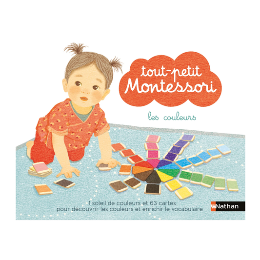 Kleinkind Montessori - die Farben -Nathan