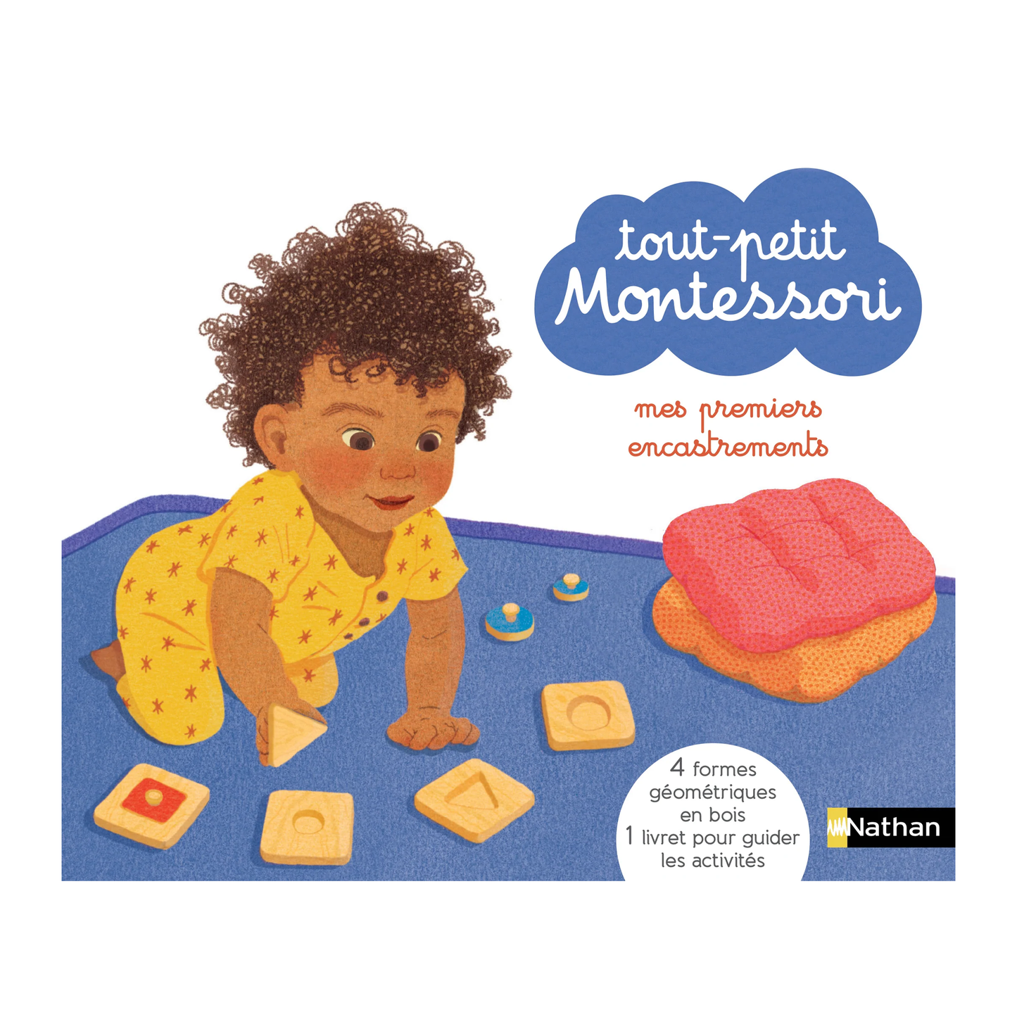 Tout-petit Montessori - mes premiers encastrements - Coffret -Nathan