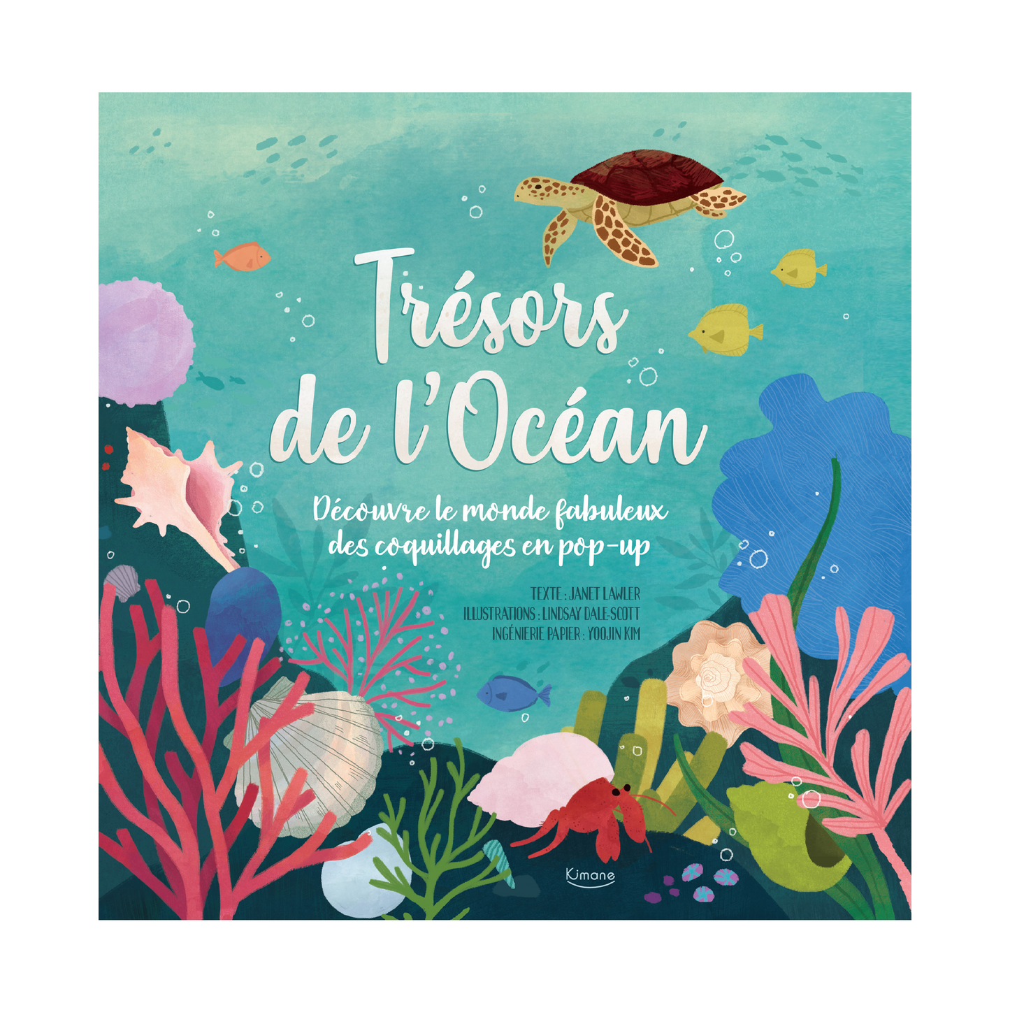 Treasures of the ocean - pop up book collection - Kimane