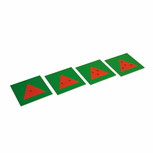 Metal Triangles: 4 Plates - Nienhuis AMI