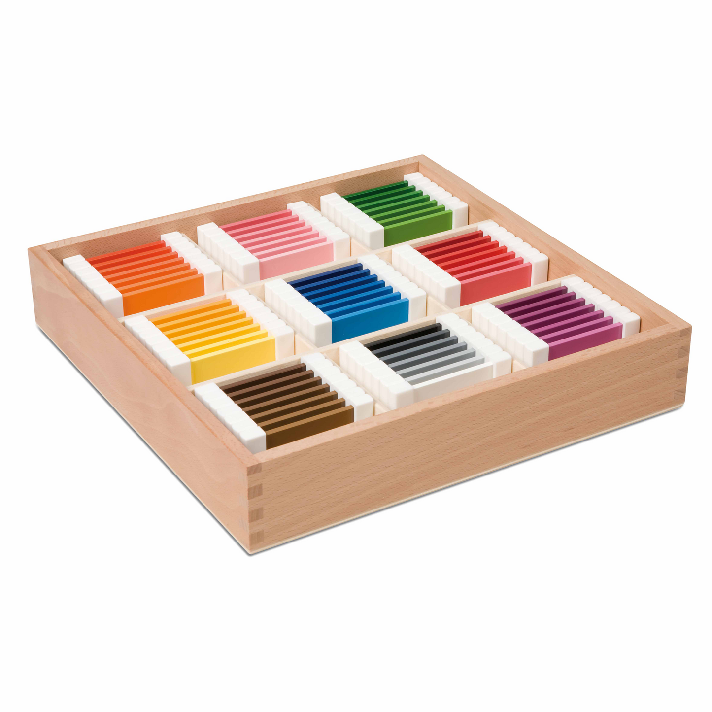 Troisième boîte des tablettes de couleur - Nienhuis AMI