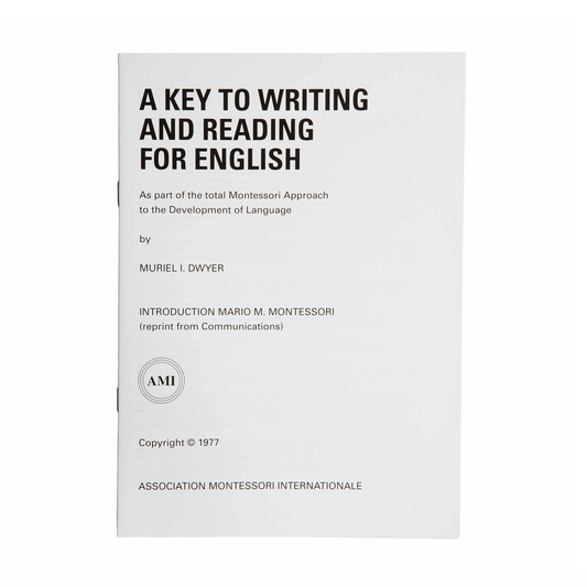 Ein Schlüssel zum Schreiben und Lesen auf Englisch – Nienhuis AMI
