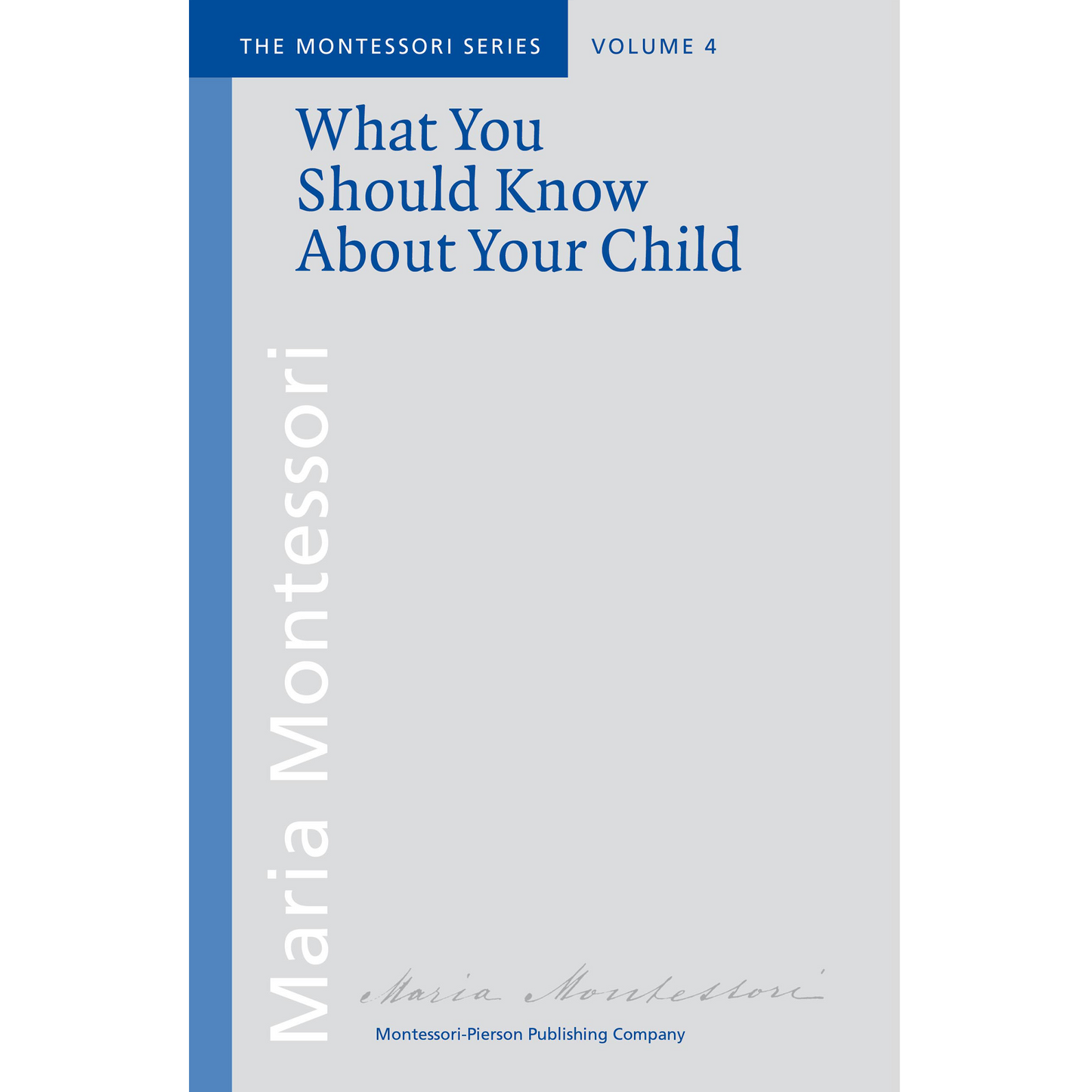 What You Should Know About Your Child - Clio - Nienhuis AMI